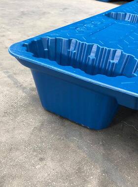 1210面九单吹塑托盘化工叉车防YZN潮垫板胶塑卡板仓库栈脚板塑料