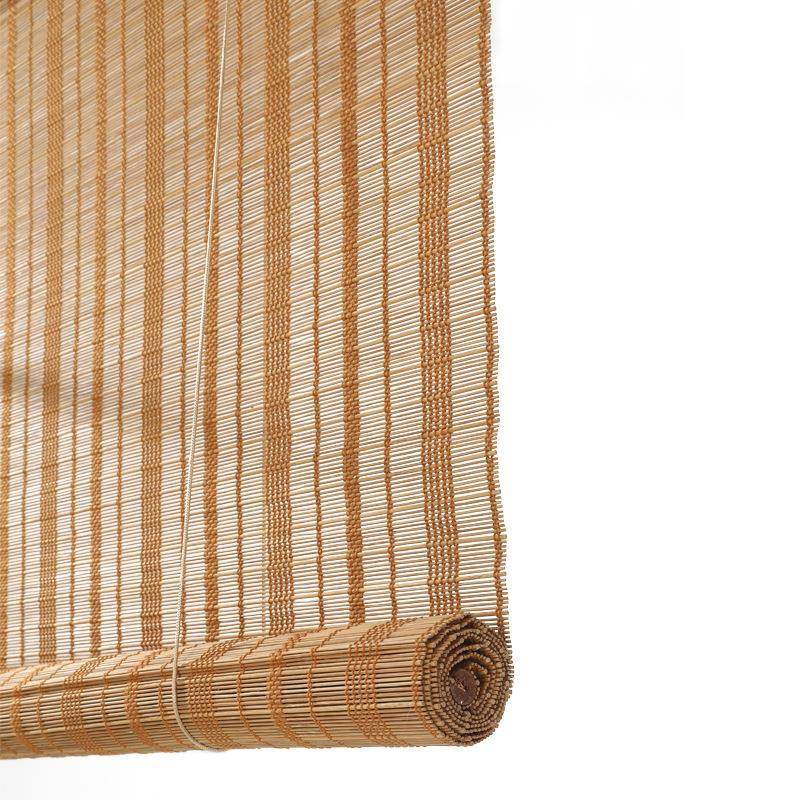 70YF帘户外遮F767S755防水防霉上漆竹帘帘窗竹帘阳卷台楼阁凉亭室