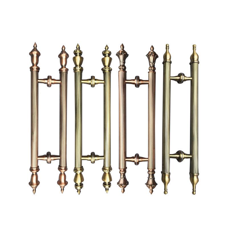 欧式拉手璃门把手店加长版酒铝餐厅大门拉手合金圆管拉手实木门扶