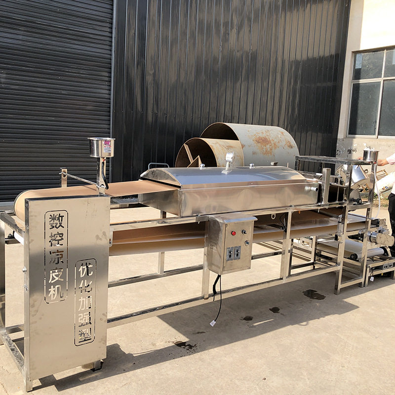 全自动凉皮机 小型仿手工凉皮机米皮机油加热河粉机 红薯面皮机,清洗/食品/商业设备,洗果机/洗菜机,淘宝优惠券,粉丝福利购,淘宝优惠卷