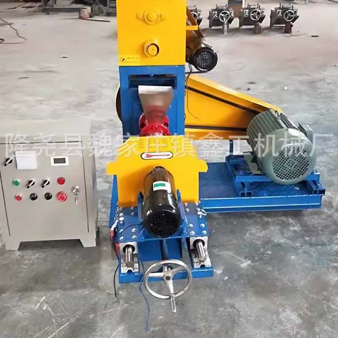 全自动狗粮颗粒膨化机 猫粮机器生产线 家用两项电小型狗粮制作机