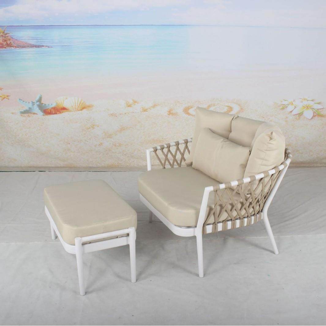 户外沙织发带靠背闲椅简休约CF1945C舒适阳台午睡椅躺靠背懒人沙,商业/办公家具,商用藤编家具,淘宝优惠券,粉丝福利购,淘宝优惠卷