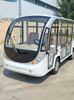 8-17座电动观光区车景旅摆行渡车物业楼盘校园观接GD-501驳车电动
