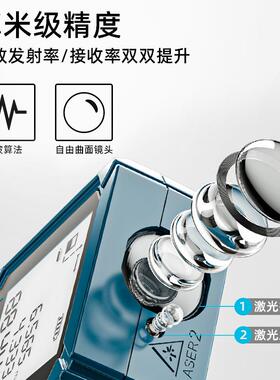 激光级测距仪红外CJY-01线测量工仪业手高精度锂电量房神器持式测