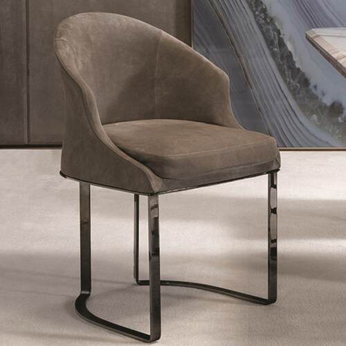 后简现代不锈钢3116C餐约椅现代餐酒店厅会所休闲椅餐椅售楼部洽