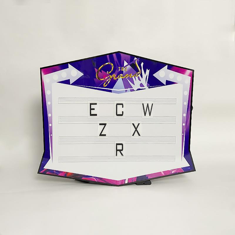 跨境LED发V光氛手举牌换字气牌子酒吧K932T七彩举牌异形灯助威箱