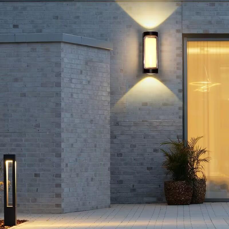 户约外壁灯简水现代防ABS过RSY-B100园道入户花阳台露台室外墙庭