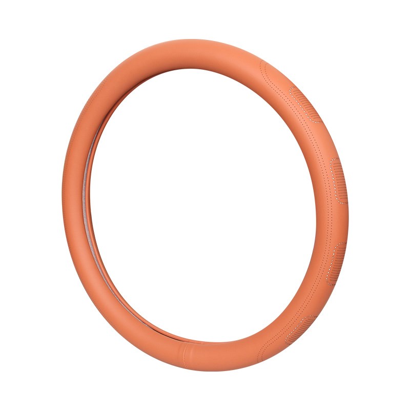 适用于问界M9方向盘套原车色皮革四季通用汽车内改装X饰专用品配