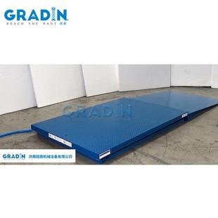 定剪叉式 卸货台固电降动214液压升机 升降平台加斜坡小平型装