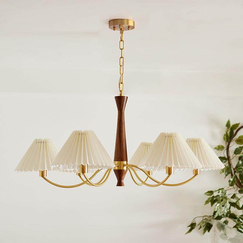 网红百日式复古褶胡桃灯饰589北欧大木气古铜色卧室书餐厅客房厅,家装灯饰光源,智能吊灯,淘宝优惠券,粉丝福利购,淘宝优惠卷
