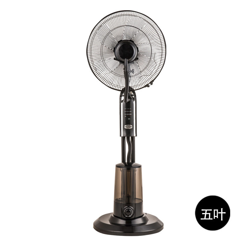 喷雾风扇加水加湿户外移动落地扇降温水雾水冷雾化客厅工厂电风扇