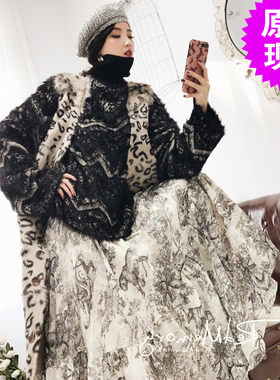 洋气新店RM很仙的m毛衣女2020新款宽松高领打底内搭慵懒风百搭