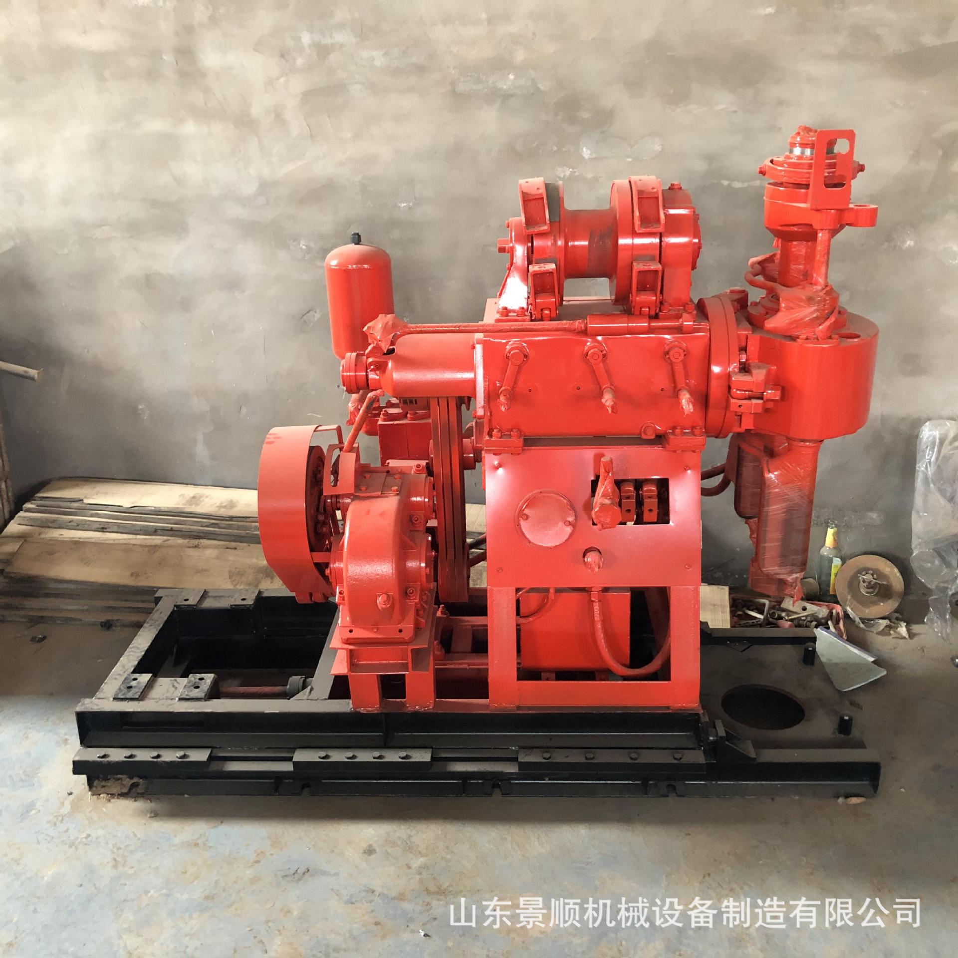 高速150水井钻机 地质勘探取样钻井机 野外岩石钻孔柴油打井机