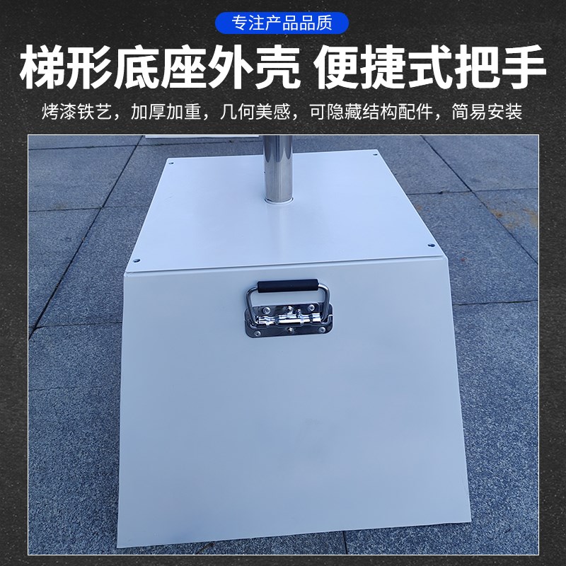 不锈钢旗杆道旗h伸缩旗广告宣传刀旗旗帜门店开业商业刀旗注水旗