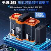 2024双风筒挂款 消暑新降 携腰风扇工地随身腰挂制冷户13629外便式