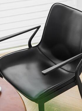 WGX073简约WGX703-2房餐椅轻奢不锈钢意式家用酒店餐厅咖啡厅样板