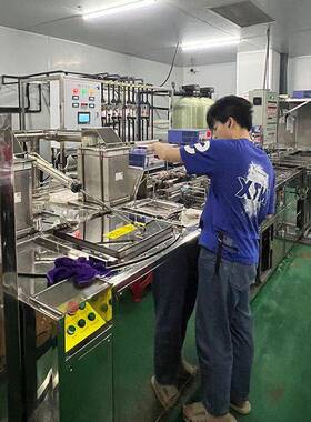 光每学厂2吨小时超声波清洗机配套全E动一68184自键启动DI超纯水