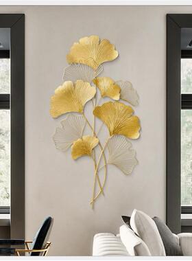 欧式金属客厅背景墙叶壁挂卧枫室叶挂件子简约壁饰QB25641墙面摆