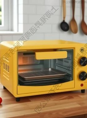 小黄鸭烤箱2焙Lkb12-f家用1小型电烤箱多功能厨房烤炉烘12.升大容