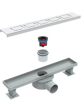 洲b同层排侧排360可旋MW-D7-30转大量as塑料欧不锈钢防臭线性长地