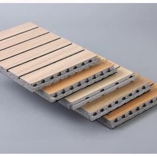 防火音条形陶铝音板医院装 体育馆学校会吸议室木质967隔板饰