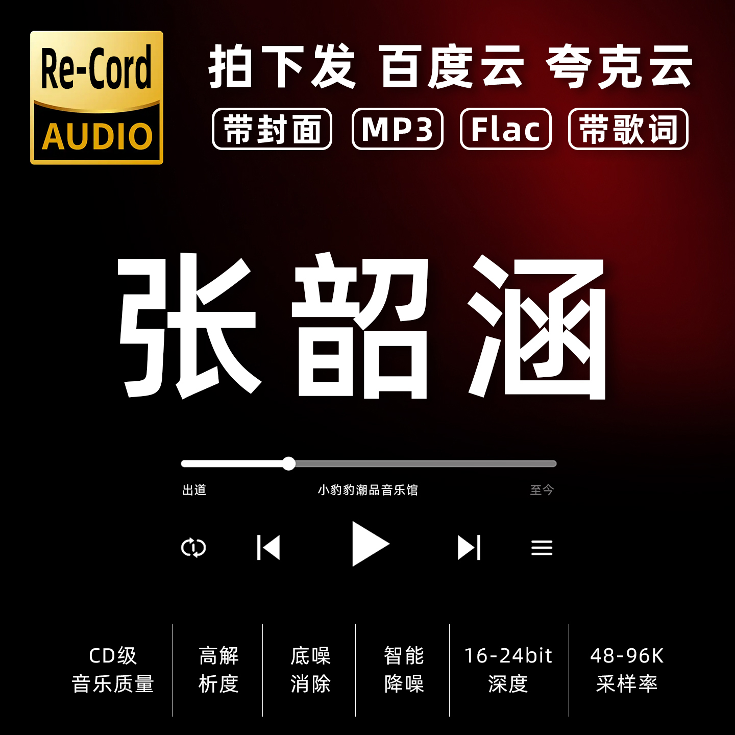张韶涵黑胶mp3全集无损音乐车载华语经典华语流行flac音乐分享