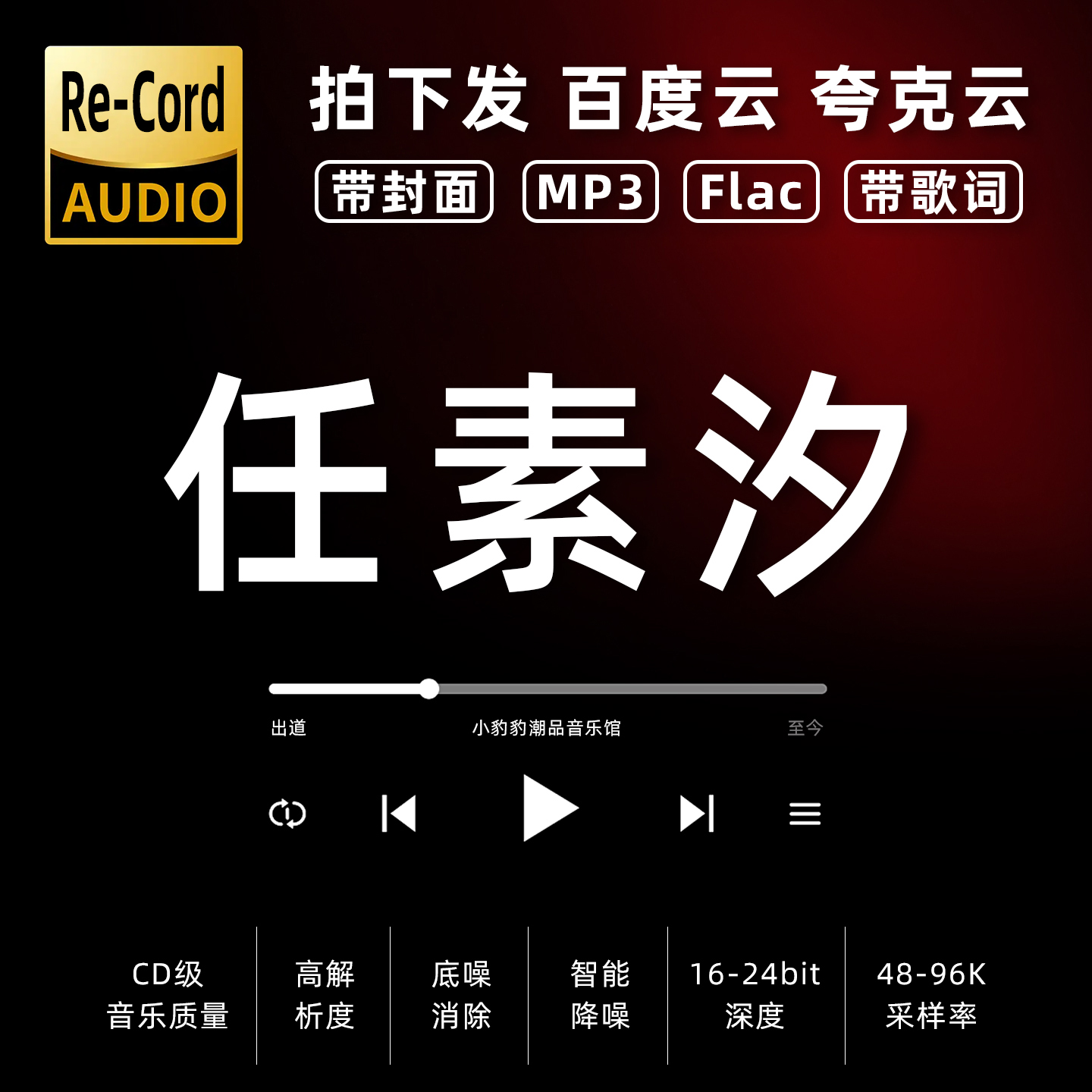 任素汐黑胶mp3全集无损音乐车载华语经典华语流行flac音乐分享