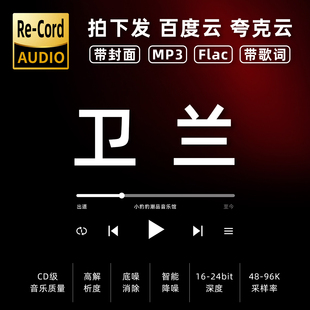 卫兰黑胶mp3全集无损音乐车载华语经典 华语流行flac音乐分享