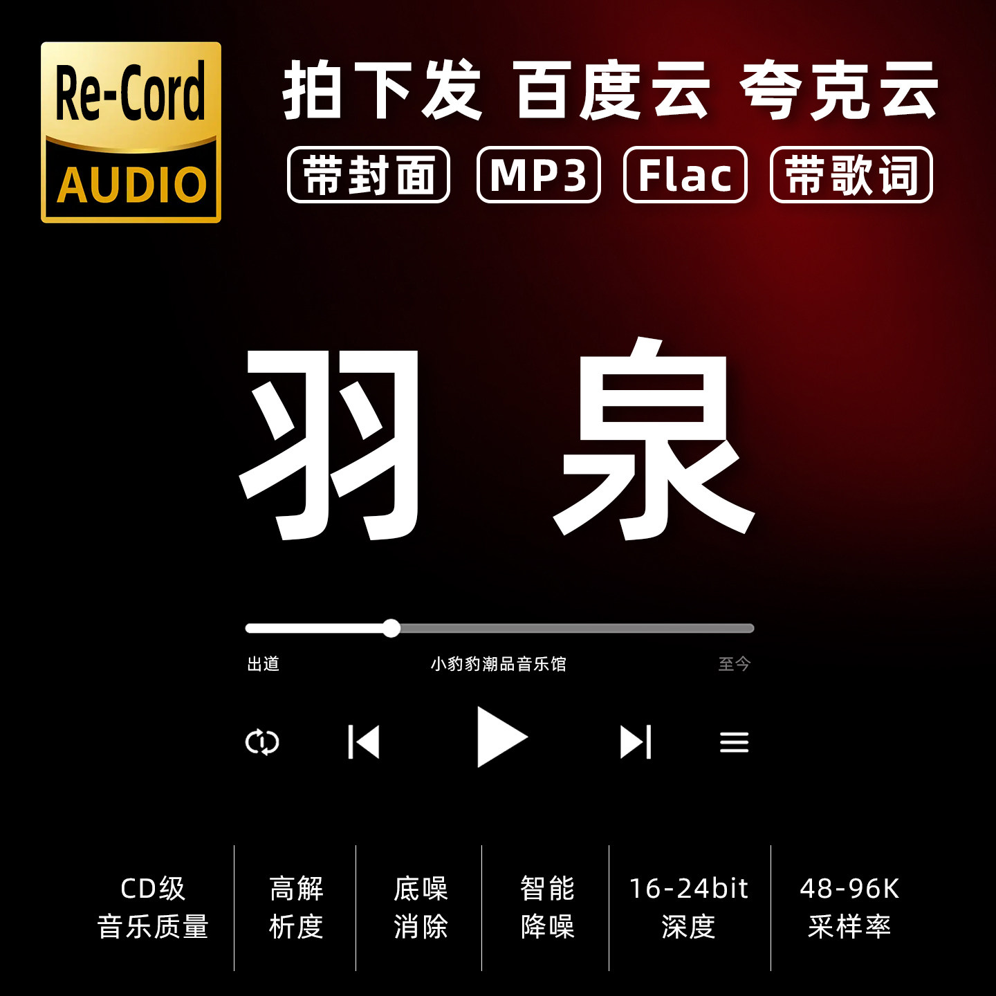 羽泉黑胶mp3全集无损音乐车载华语经典华语流行flac音乐分享
