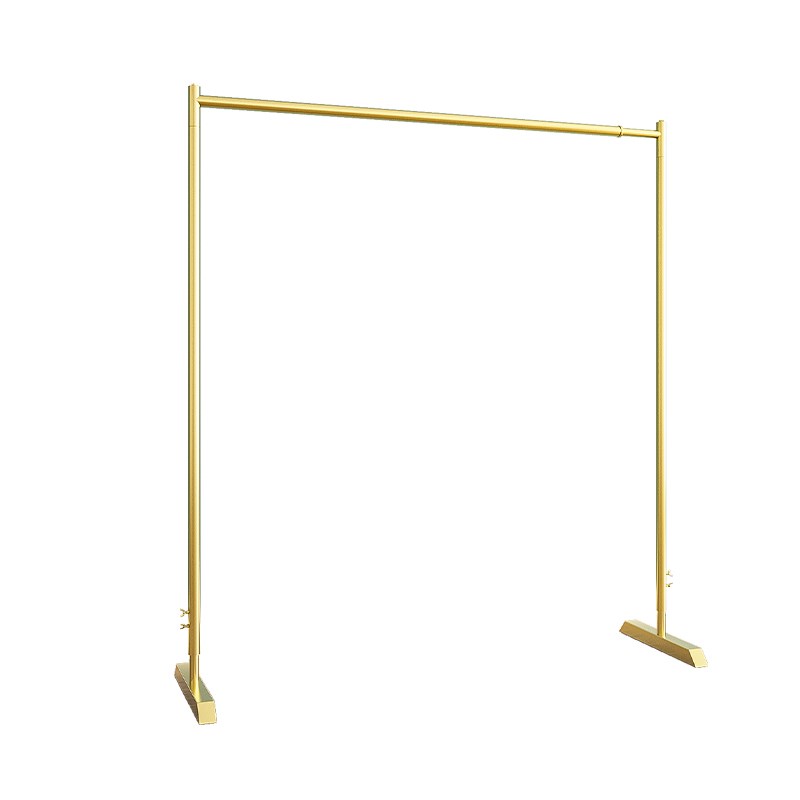 可伸缩单杆挂衣架可升降调节阳台晾衣杆室内房间飘窗落地收纳架子