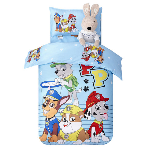 幼儿园被子三件套纯棉儿童冬含芯被套宝宝午睡六件套入园床品专用