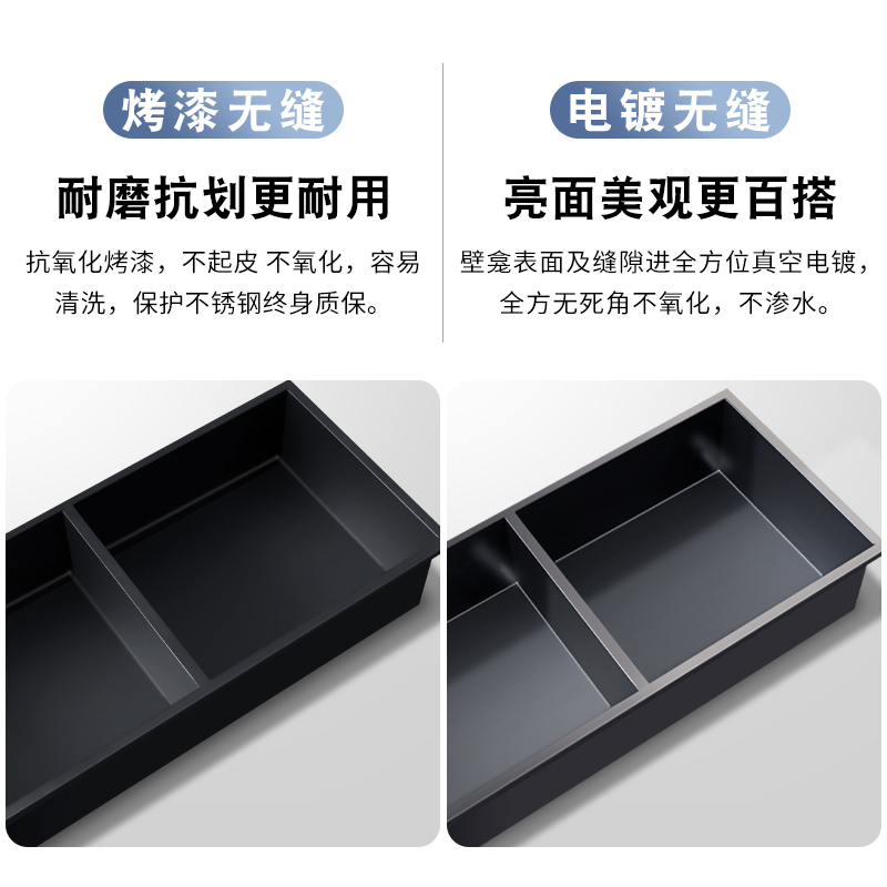 卫生间浴室金属电视不锈钢内嵌壁龛嵌入式成品置物架淋浴房定制盒