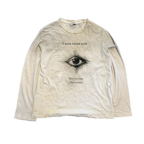 十卟SHIBU 轻朋克青年长袖慵懒古着感VTG废土风格图鉴T恤设计感