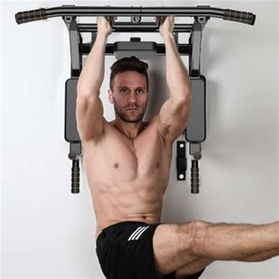 沙袋架 拉脊椎器 倒挂器 引体向上器健身墙上双杠 加强型墙体单杠