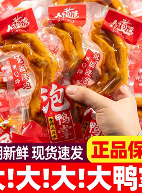 九道湾湖南香辣泡鸭爪鲜爽脆