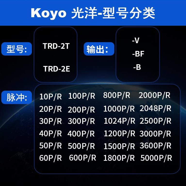 销 光B外径热2型-实心6全新TE40洋mm轴mm现货旋转编码器RD2000