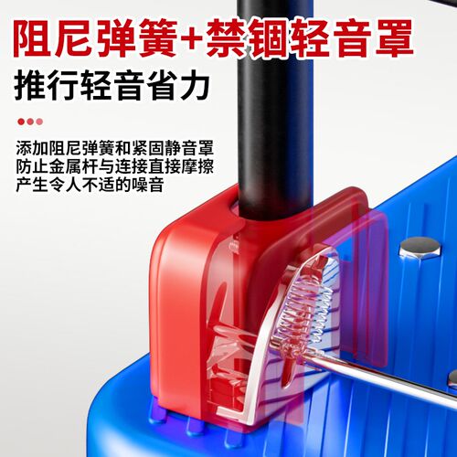 办公室专用静音小推车拉货折叠手推车万向轮便携尼龙搬运平板车