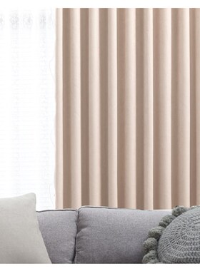 窗帘补差价   高温定型窗帘精美编织纯色白色窗纱