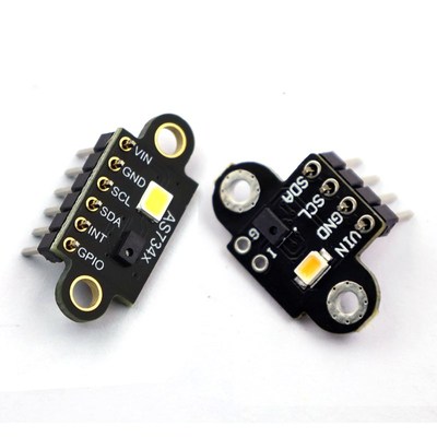 GY-AS7341可见光谱高准精度识别感测器模块 色温照度色彩测量检测