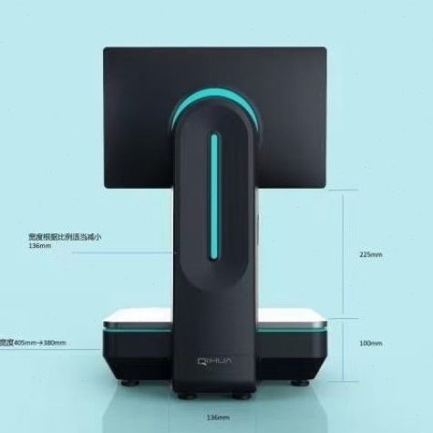 版标签7识别内置生鲜in一体机E称重打印华水果TwAi超市电子秤N七