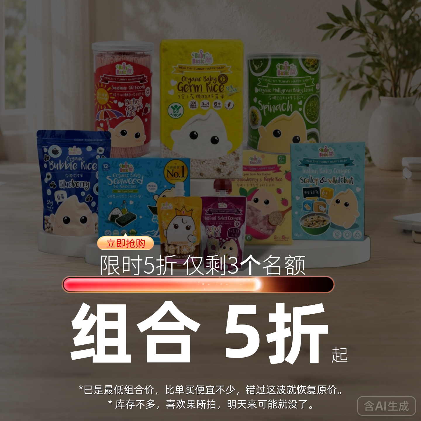 【超值8折组合】宝宝百味超值组合优惠宝宝辅食婴幼儿零食即食