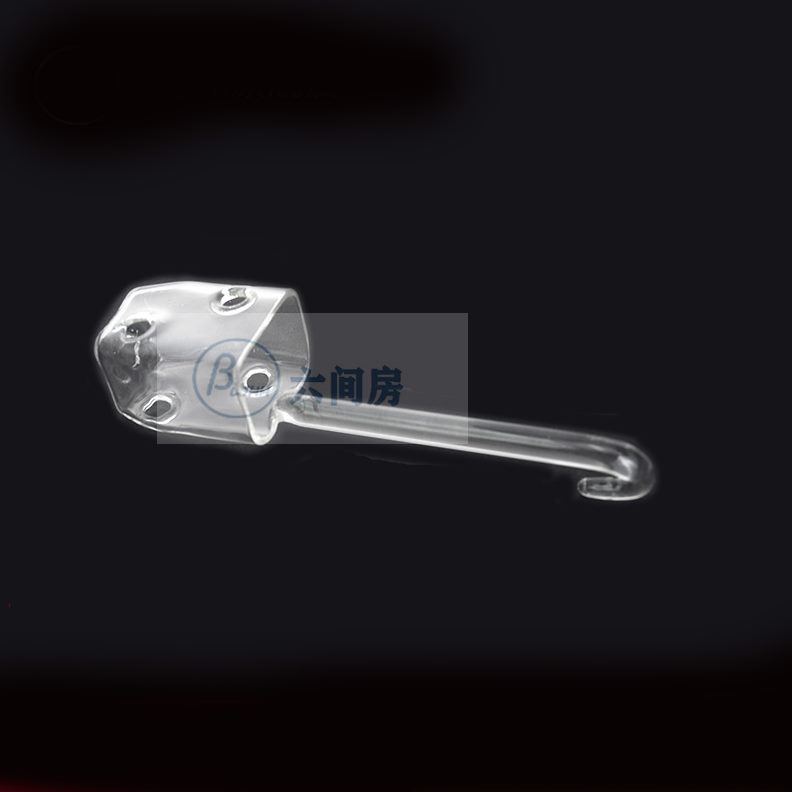 格高特殊规仪器玻璃实验室失带挂定制支架吊兰玻璃玻璃加厚孔硼硅