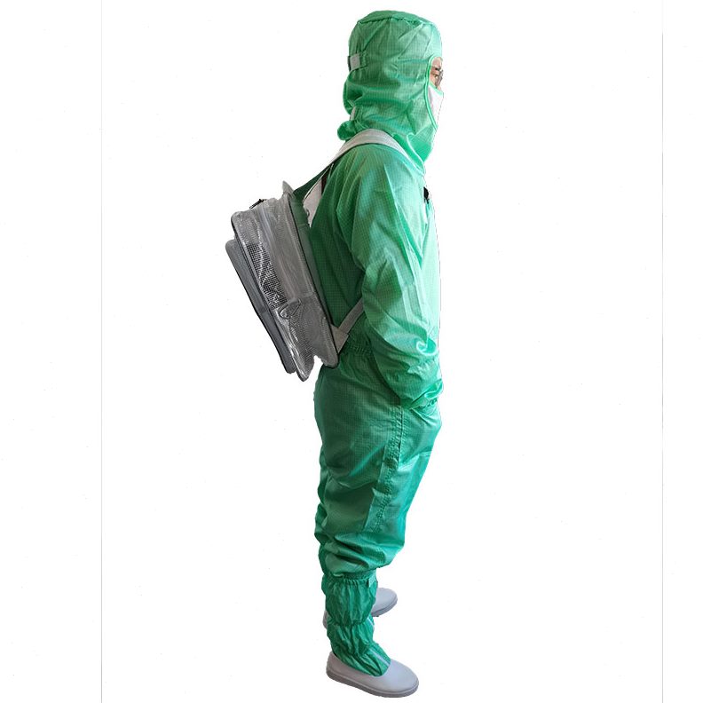 斜网格净化服百级拉侧男女全身拉无尘服连体式衣防尘防静电工作服