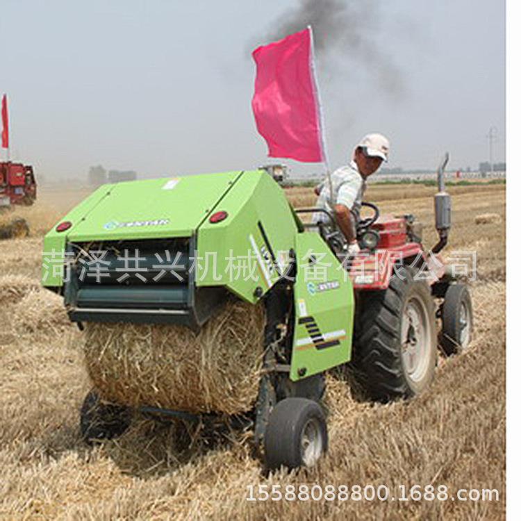 粉碎打捆一体机 牧草苜蓿玉米秸秆打捆机 牛羊饲料牧草小麦打包机