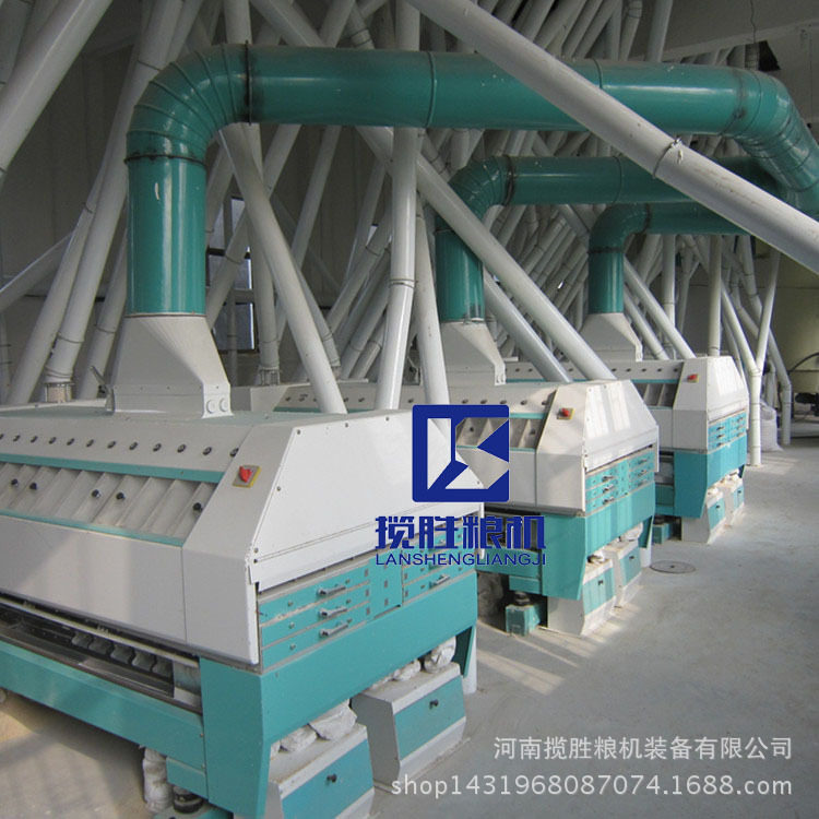 承揽面粉厂工程大中小型全自动小麦加工制粉设备面粉机