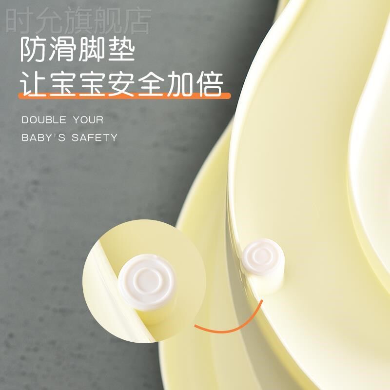 康之好婴儿洗澡盆家用可坐躺小号大号带座位宝宝高档浴盆沐浴桶