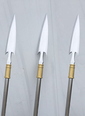 明代兵器木质舞台影视道具龙刀枪不锈钢杆古代儿童玩具男孩武官装