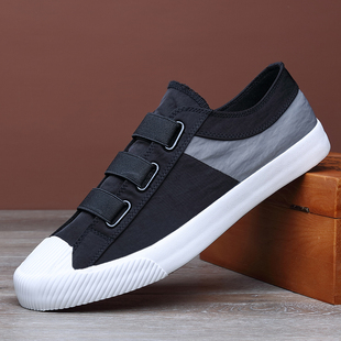 透气男鞋 休闲布鞋 韩版 帆布鞋 低帮百搭板鞋 新款 潮流男士 男2021秋季