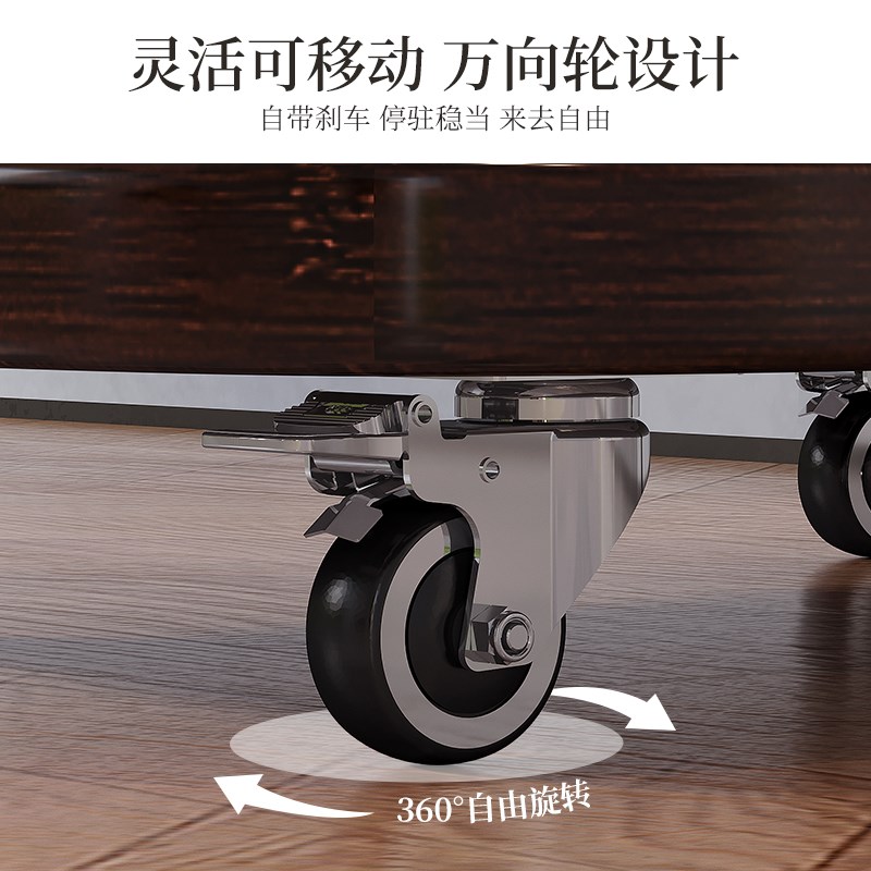 可移动边几沙发边桌床头桌子卧室小桌子置物架小茶水桌客厅小推车