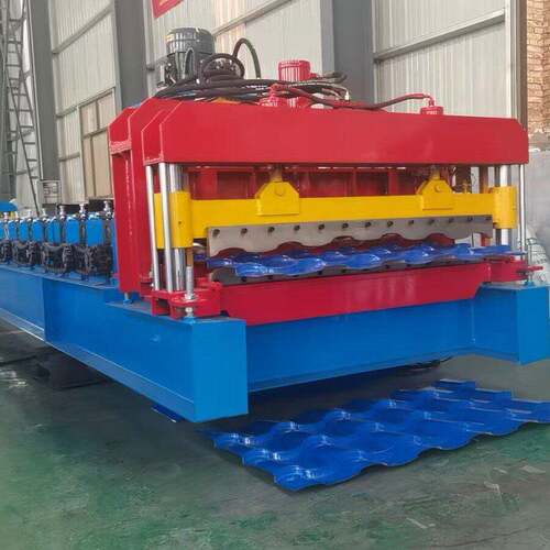 tile press machine 金属辊压冷弯成型机 波纹板压瓦机